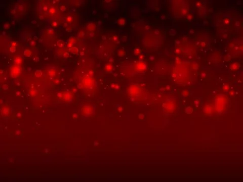 Elegant red bokeh background Stock Illustration