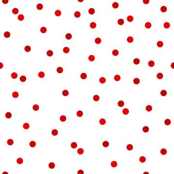 Elegant Red Dot Pattern Design Background Illustrazione stock