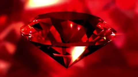 Elegant Red Ruby loop Vidéo 7288899