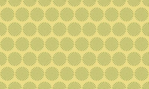 Elegant, repeating sunburst pattern in muted yellowgreen tones. Perfect for b 스톡 일러스트