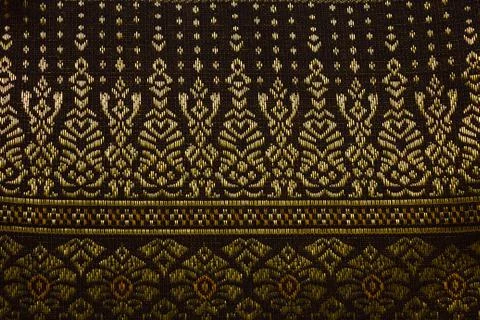 Elegant sarong pattern Stock Photos