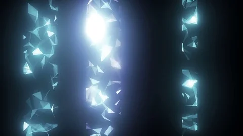 Elegant screen saver. Twinkling stripes. cinematic background. seamless loop. Stock Footage 80484884
