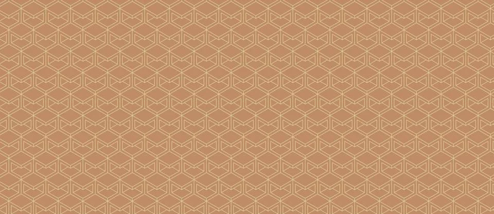 Elegant, seamless geometric pattern in warm beige tones.  Perfect for website Illustrazione stock