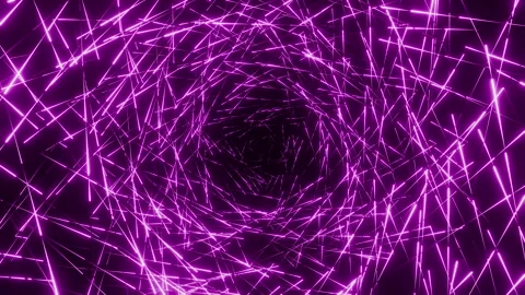 Elegant seamless loop animation of pink rose gold light lines moving right to 스톡 동영상 340712462