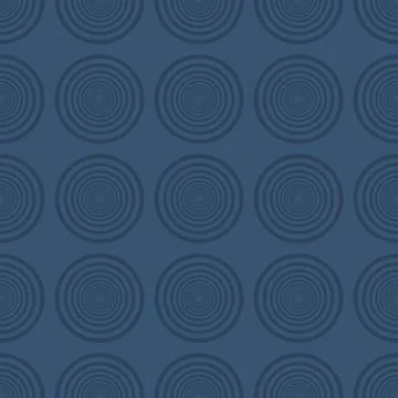 Elegant seamless pattern with circles Stock Illustration