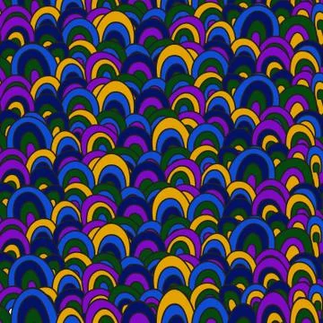 Elegant seamless pattern with decorative ornament, design element Stock Illustration