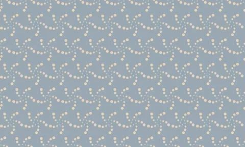 Elegant seamless pattern featuring delicate pearllike dots in a flowing wave  Stock Illustration