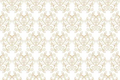 Elegant Seamless Pattern Stock Illustration
