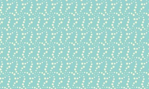 Elegant seamless pattern of offwhite pearls on a pale teal background.  Perfe 스톡 일러스트