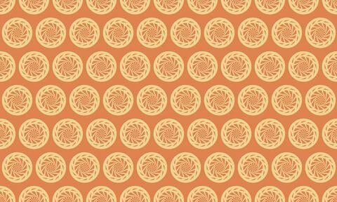 Elegant seamless pattern with repeating circular motifs.  Perfect for textile イラスト素材