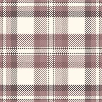Elegant seamless plaid pattern in muted earth tones. Versatile for fashion, t Stock Illustration