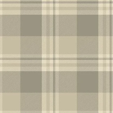Elegant seamless plaid pattern in neutral tones. Ideal for backgrounds, texti Stock Illustration