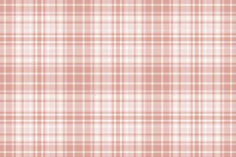 Elegant seamless plaid pattern in soft rose and cream hues. Versatile for bac Illustrazione stock