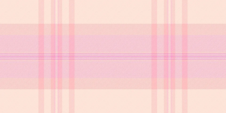 Elegant seamless plaid pattern in soft pastel pink and cream hues. This class Stock Illustration
