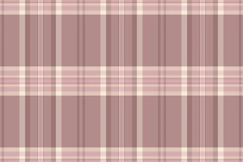 Elegant seamless plaid pattern in soft dusty rose and cream tones. This timel Stock Illustration