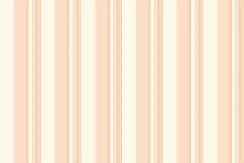 Elegant seamless vertical stripe pattern in soft peach and cream. This minima Stock Illustration