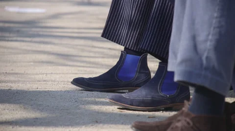 Elegant shoes Stock Footage 37398117