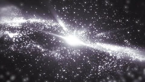 Elegant Silver Abstract With Snowflakes. Video stock 82468623