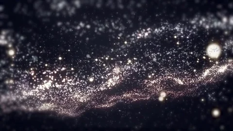 Elegant Silver Abstract With Snowflakes. Video stock 82473815