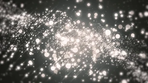 Elegant Silver Abstract With Snowflakes. Видео 82491983