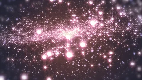 Elegant Silver Abstract With Snowflakes. Stock Footage 82498053