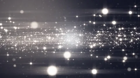 Elegant Silver Abstract With Snowflakes. Video stock 82504554
