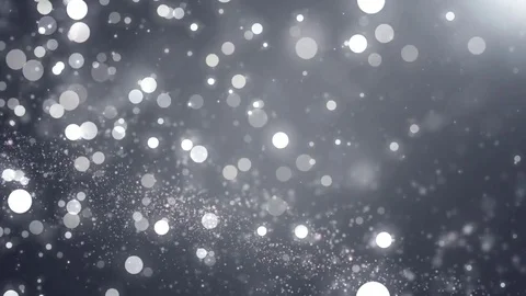 Elegant Silver Abstract With Snowflakes. Stock Footage 82518137
