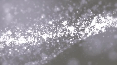 Elegant Silver Abstract With Snowflakes. Stock Footage 82572047