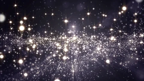 Elegant Silver Abstract With Snowflakes. Stock Footage 82575239