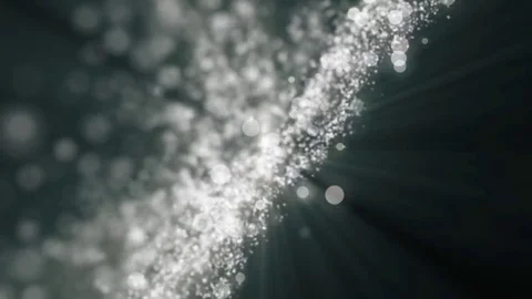 Elegant Silver Abstract With Snowflakes. Video stock 82583854