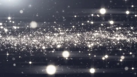 Elegant Silver Abstract With Snowflakes. Video stock 82584523