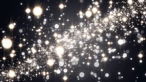 Elegant Silver Abstract With Snowflakes. Video stock 82585641