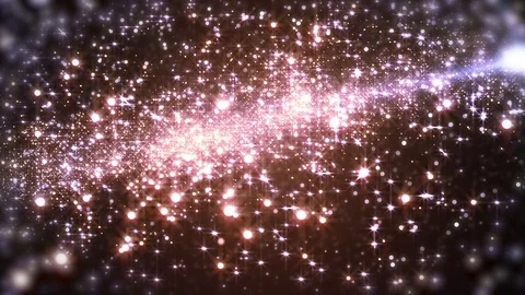 Elegant Silver Abstract With Snowflakes. Stock Footage 82587479