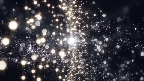 Elegant Silver Abstract With Snowflakes. Vídeos de archivo 82694486