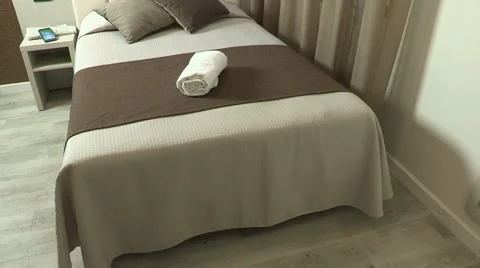 An elegant single room Stock Footage 61675629