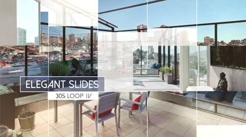 Elegant Slides 30s Loop IV - After Effects Template Stockmateriaal After Effects