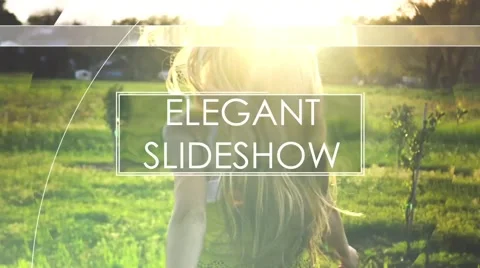 Elegant Slideshow Stock After Effects