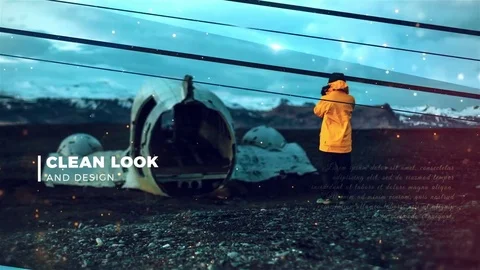 Elegant Slideshow After Effects stock