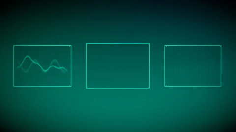 Elegant sliding movement showcasing a spatial computing UI, 4K Stock Footage 338433087