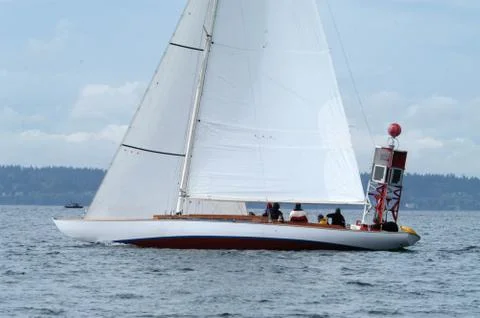 Elegant Sloop Stock Photos