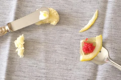 Elegant snack Stock Photos