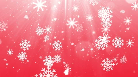 Elegant Snow Flakes 1 库存影片 57294070