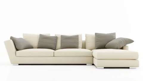 Elegant sofa Stock Illustration