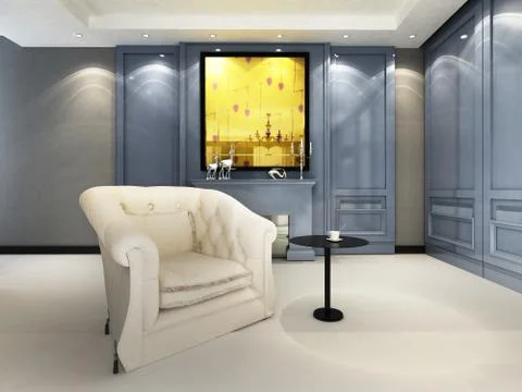 Elegant Sofa Stock Illustration