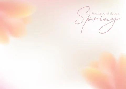 Elegant spring floral text background for 8 March Stock Illustration