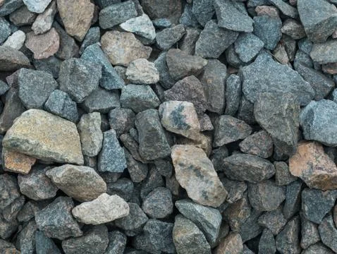 Elegant stone wall from small square parts Stock Photos