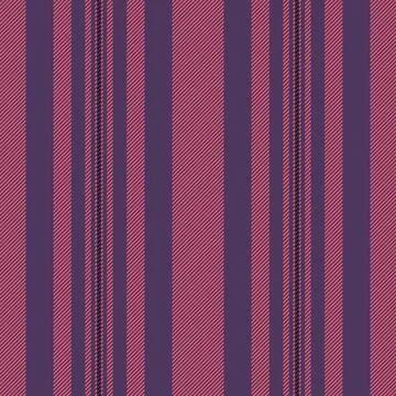 Elegant striped textile pattern. The vertical design in mauve and purple conv Stock Illustration