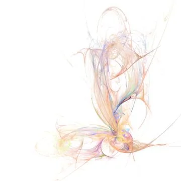 Elegant stroke Illustrazione stock