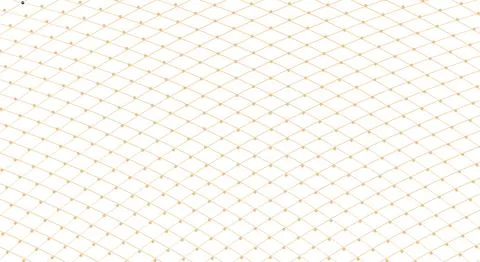 An elegant, subtle orange geometric diamond grid pattern Stock Illustration