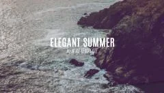 Elegant Summer Slideshow Stock After Effects